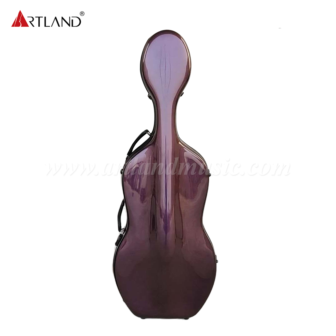 Gradient Carbon Fiber Cello Case Blue to Purple (CSC602C)