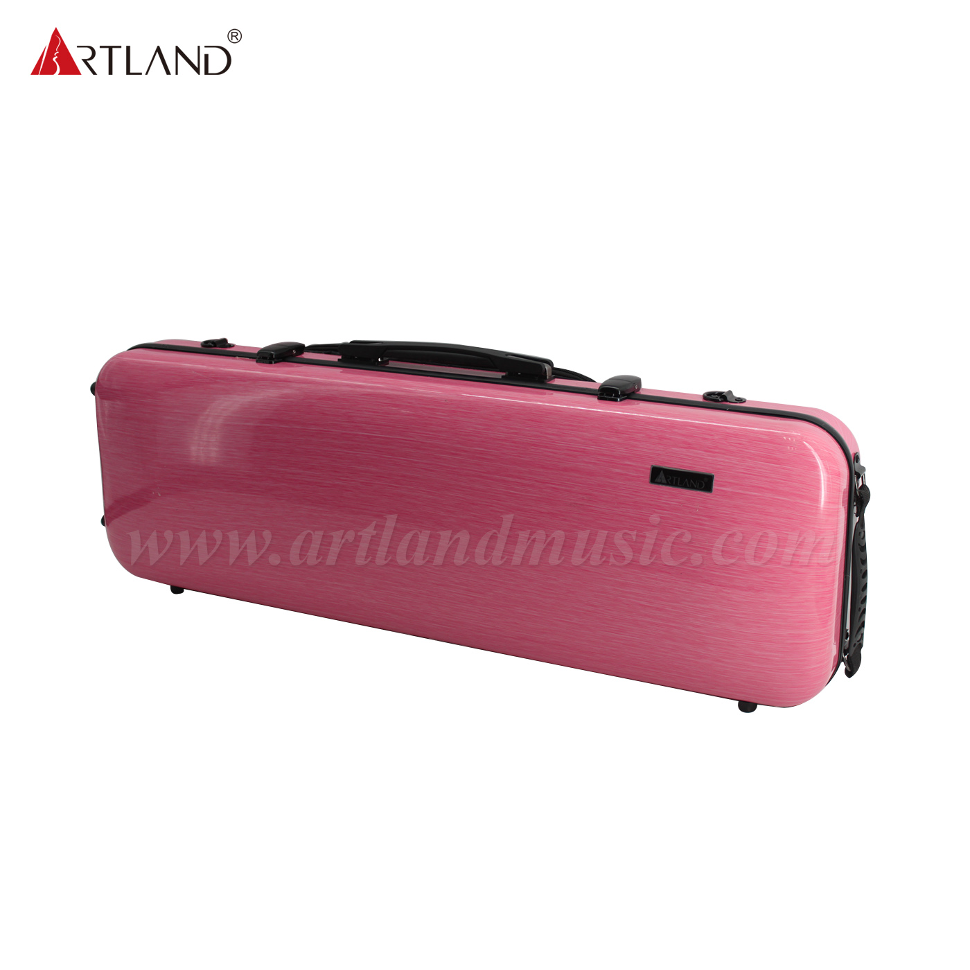 Pink Carbon Fiber Composite Oblong Violin Case (SVC005P) Wholesale