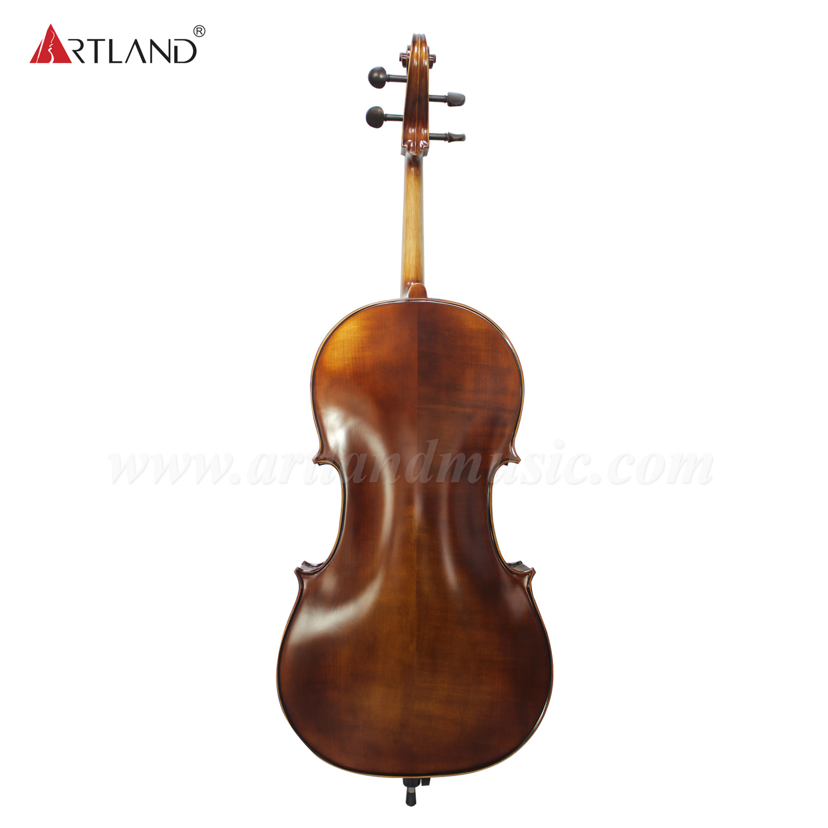  High Quality General Grade Cello with Ebony Fitting Varnish Hand Rubbed Stain(GC104H)