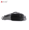 Black Moon Shape Carbon Fiber Composite Violin Case With Book Bag (SVC204P) 