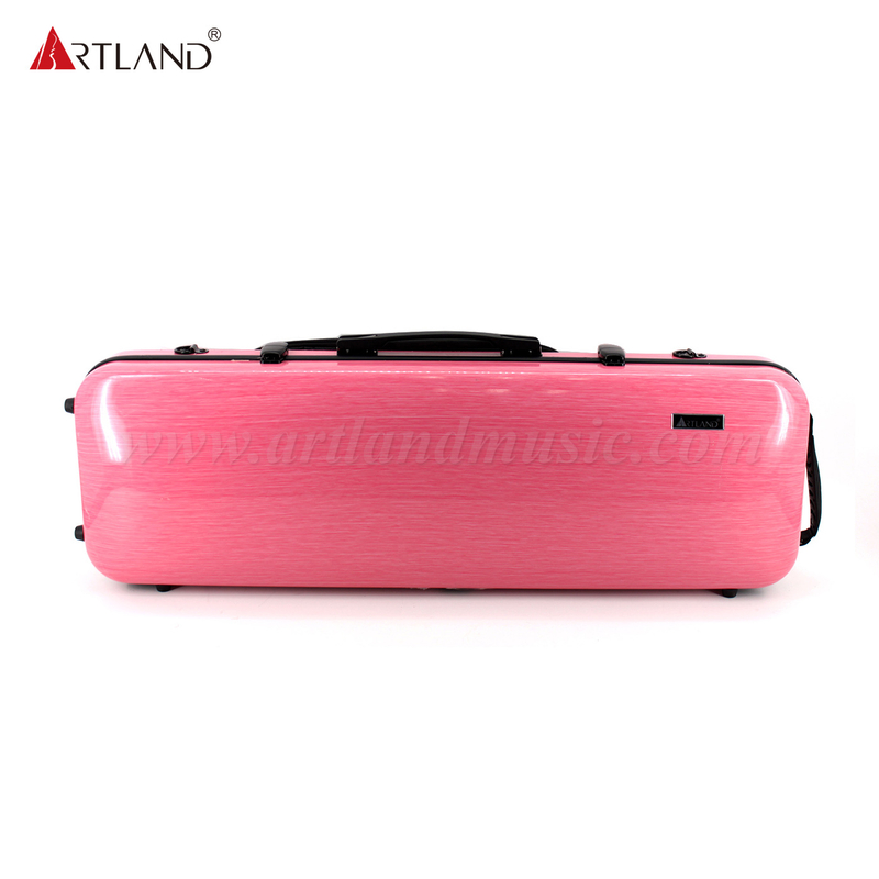 Pink Carbon Fiber Composite Oblong Violin Case (SVC005P) Wholesale
