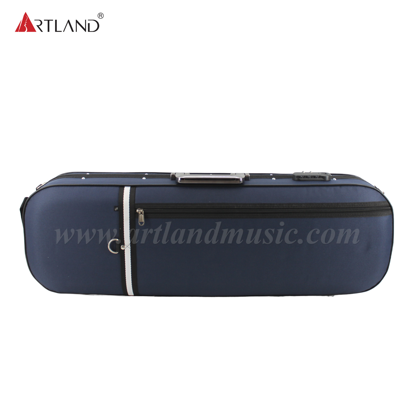 Blue Oxford Oblong Violin Case (SVC113)