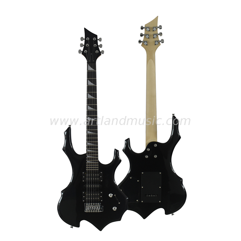 Electric Guitar Supplier Elctric Guitar (EG021) Black Glossy Lacquer