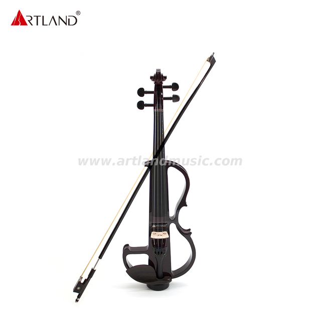 Multiple Colors Basswood Electric Violin with Matched Color Bow(EV003)