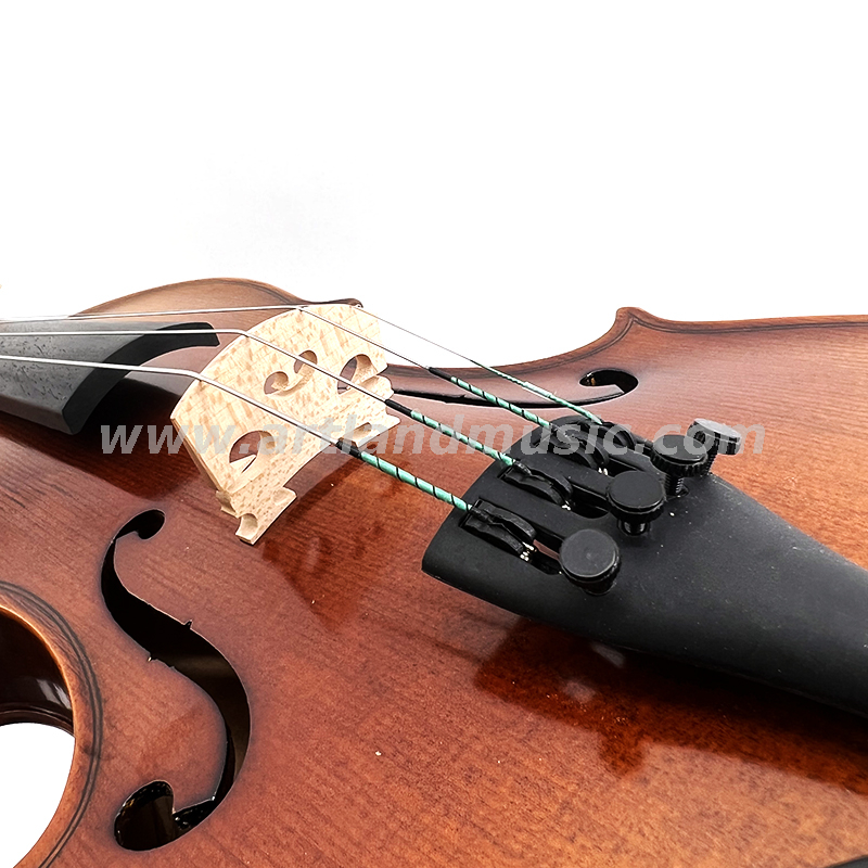 Nice Flame Moderate Violin With Hand Varnish And Advacned Craftmanship(MV150H)