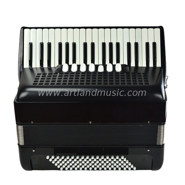 37 Keys 96 Bass Piano Accordion Black 9 Chorus (AT3796)