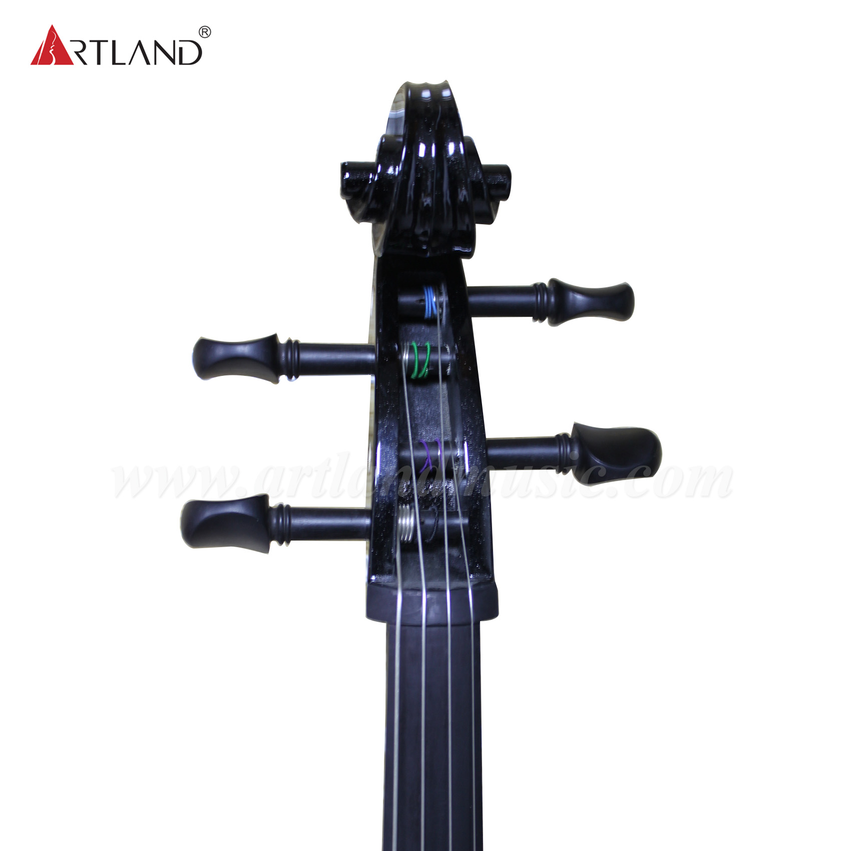 Hollow black electronic cello(EC002)