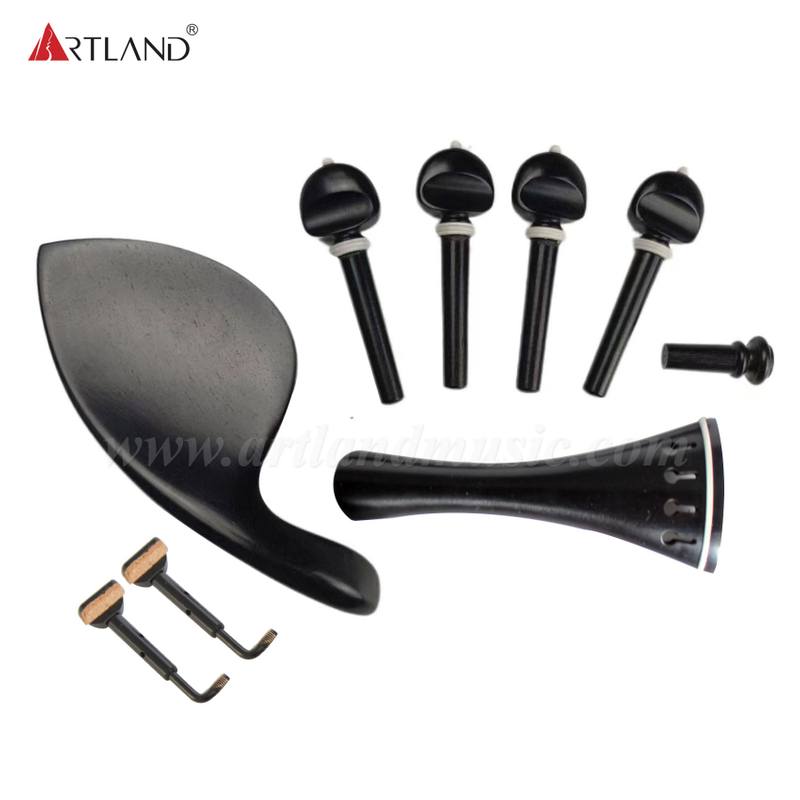 High Quality Ebony Violin Fitting(A-72)