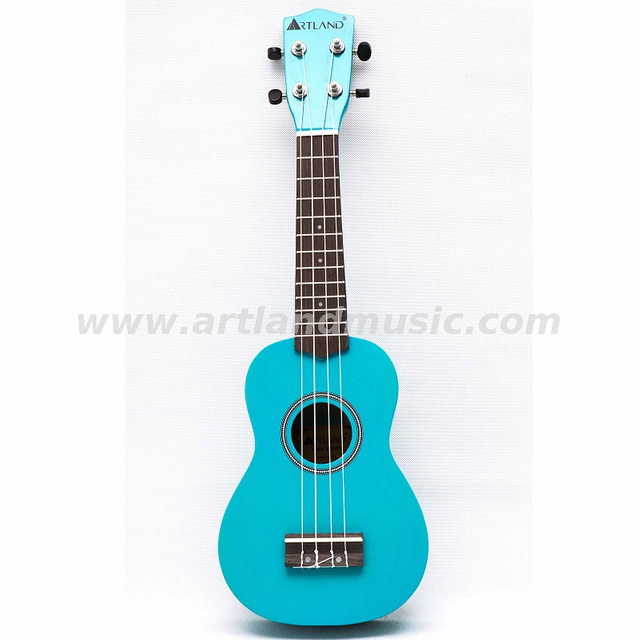 4 Strings Colorful Ukulele (UKS200)-Blue