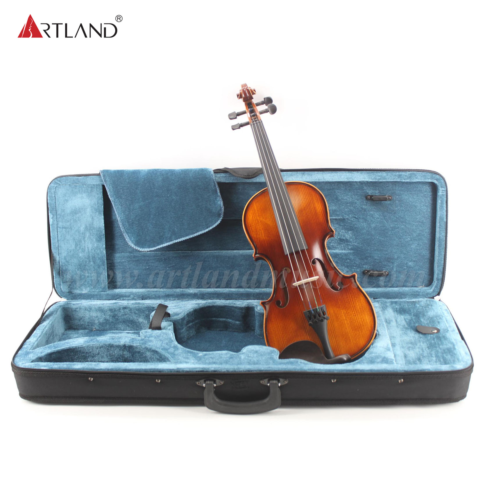 Ebony Fitting Solid Student Violin Outfit (GV104A)