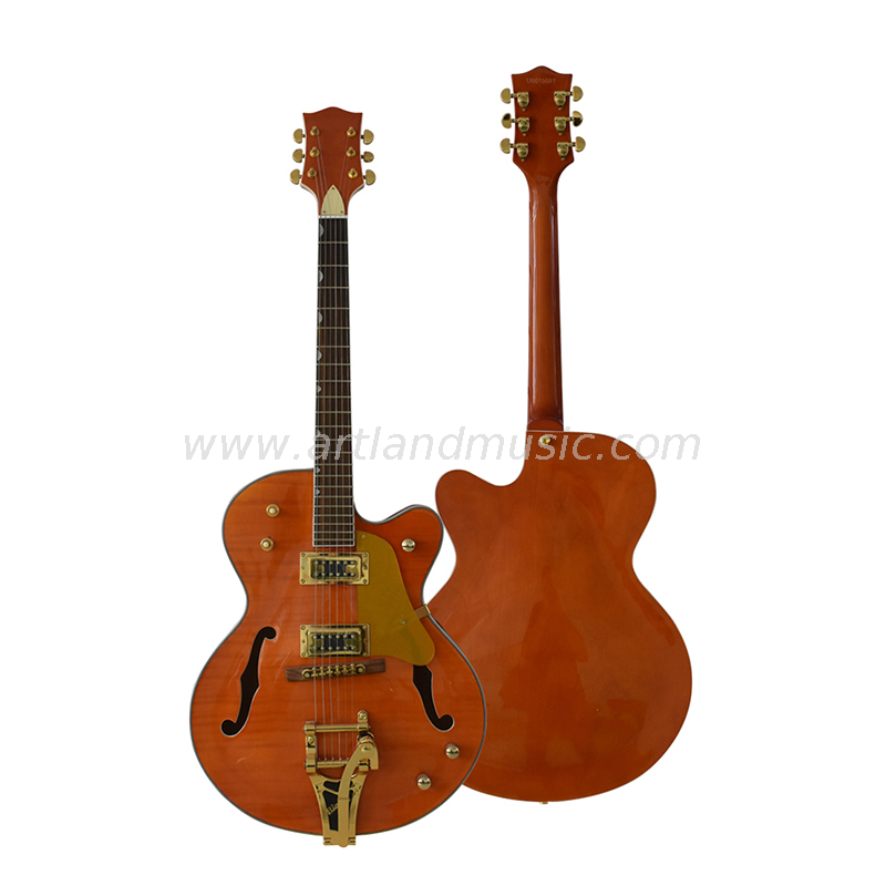 Electric Guitar (EG009) Brown Unique Master