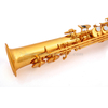 Bb Key Golden Lacquer Finish Professional Soprano Saxophone (ASS8506)