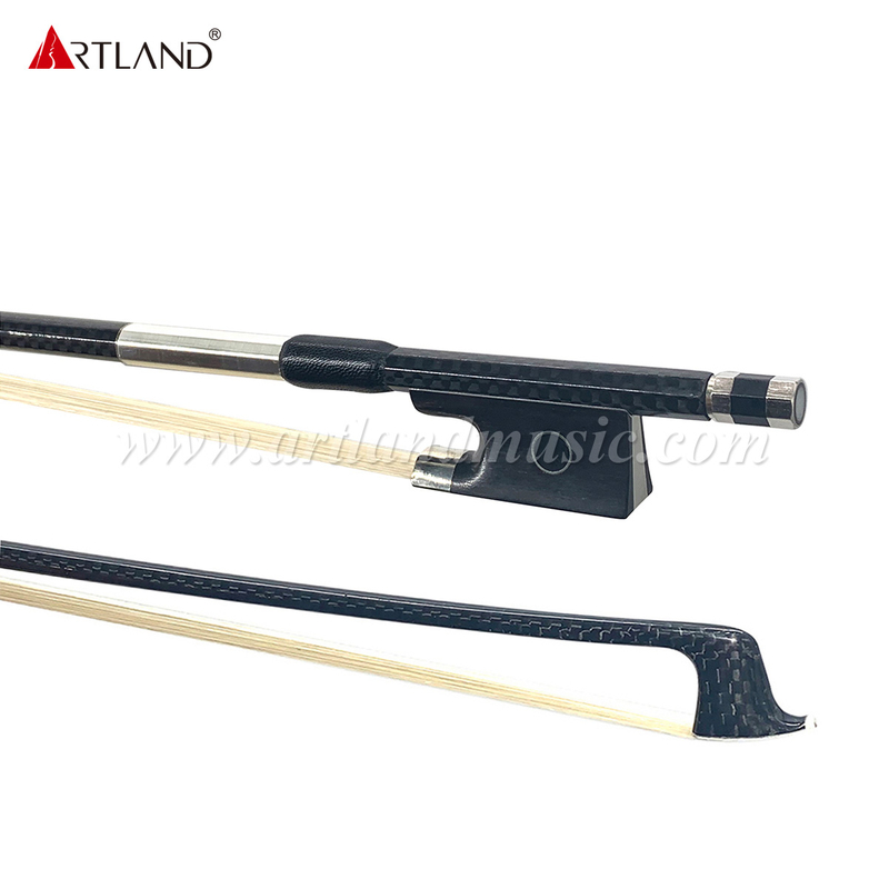 Black Carbon Fiber Violin Bow (NB923C)