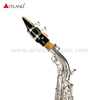 Student Curved Soprano Saxophone Wth Silver Plated Finish ASS3510S