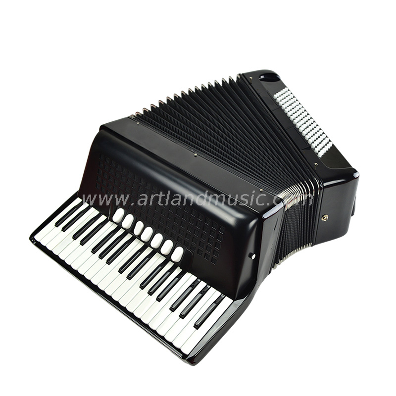 37 Keys 96 Bass Piano Accordion Black 9 Chorus (AT3796)