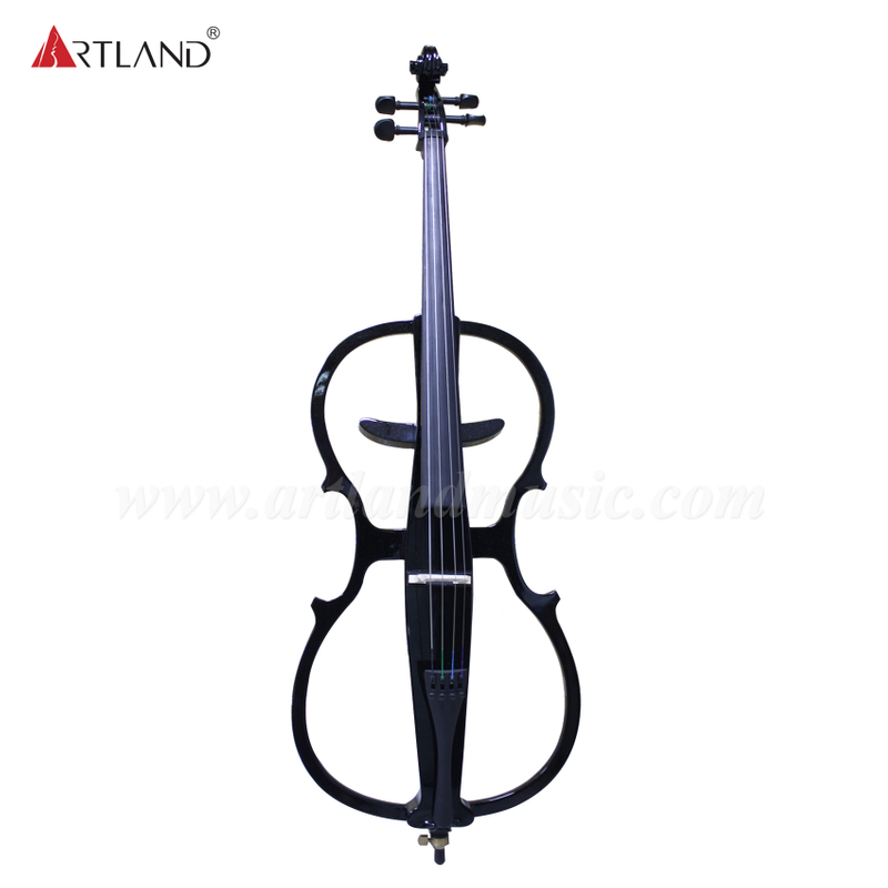 Hollow black electronic cello(EC002)