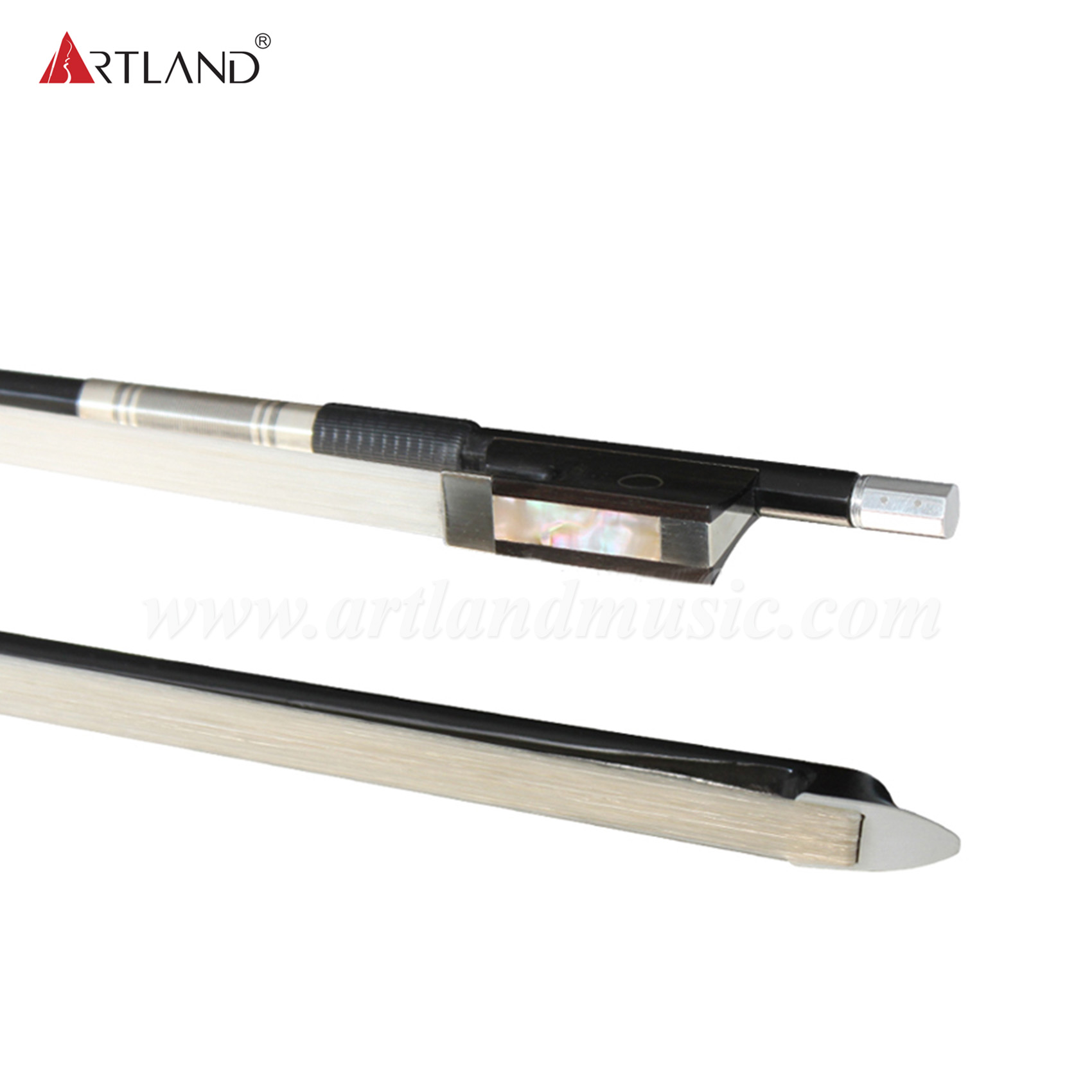 Black Carbon Fiber Violin Bow (NB900C)