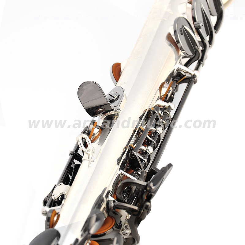 Bb Key Silver Plated Professional Soprano Saxophone (ASS6507S)
