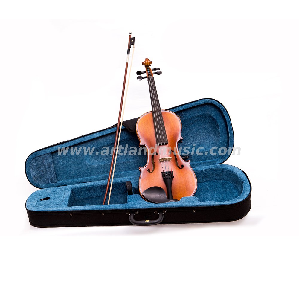 Ebony Fitting Solid Student Violin Outfit (GV104A)