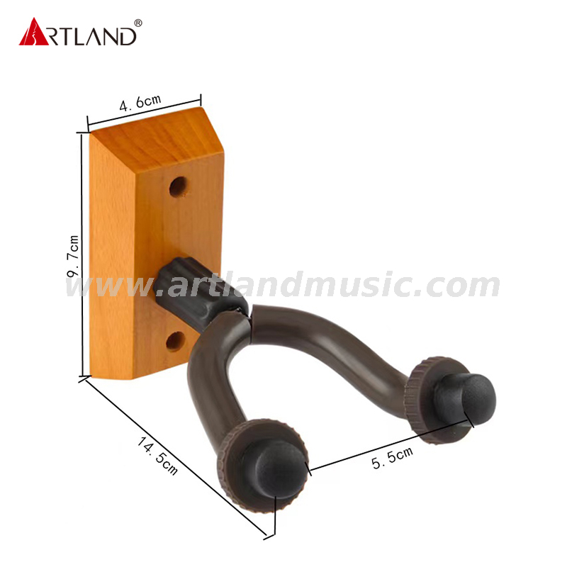 Guitar Hanger With Wood Base (AGH-407)