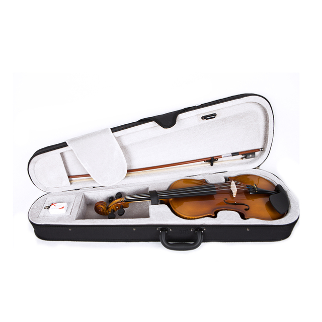 Plywood Violin With Flame On Back And Side (GV101F)