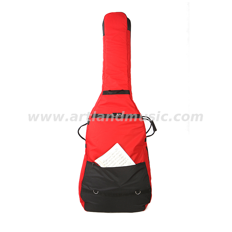 Red and Black Double Bass Bag (BGB115)