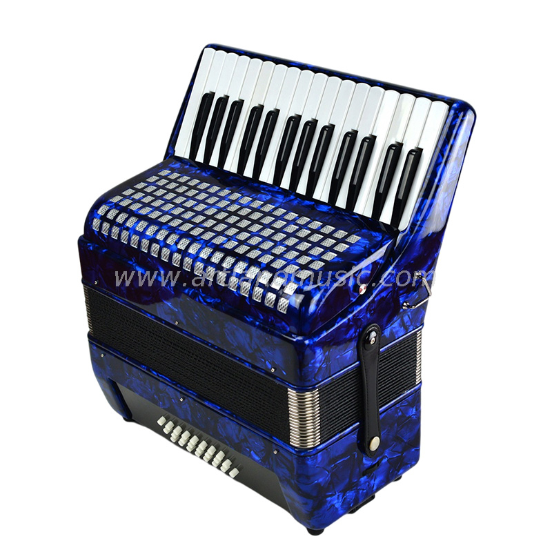 30 Keys 24 Bass Piano Accordion Blue (AT3024-A)