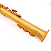Bb Key Golden Lacquer Finish Professional Soprano Saxophone (ASS8506)
