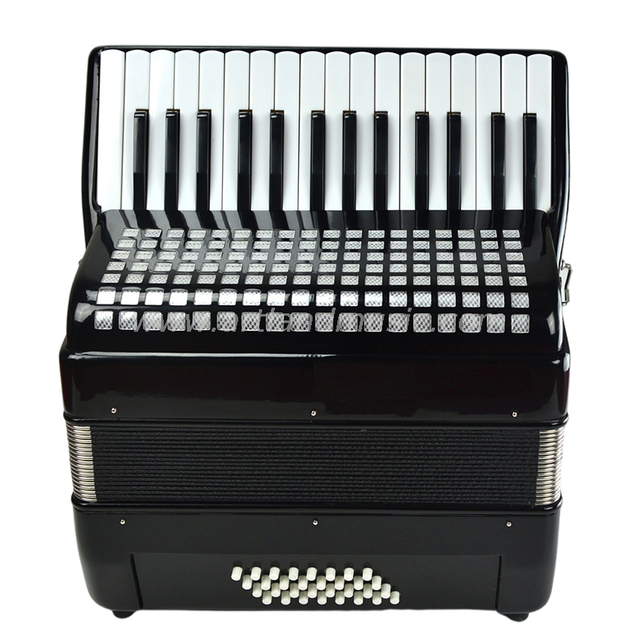 30 Keys 32 Bass Pinao Accrodion Black (AT3032-A)