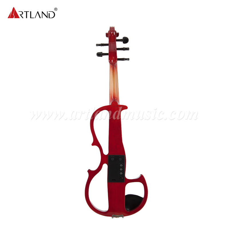 Solid Body Electric Violin With Case,Earphone,Bow (EV002-5S)
