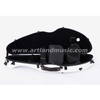 White Moon Shape Carbon Fiber Composite Violin Case (SVC204P) 