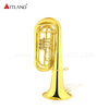 Three Flat Key Gold Lacquer Tuba (ATB300)