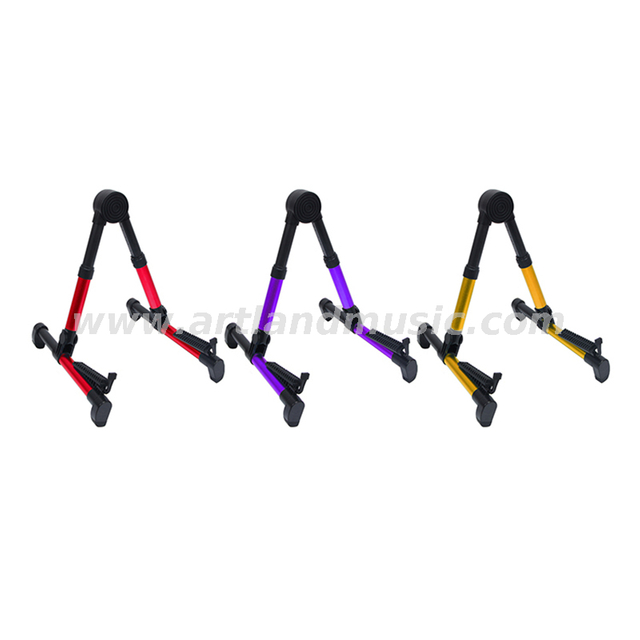 Folk guitar stand folding vertical guitar stand telescopic folding guitar stand（AGS-20）
