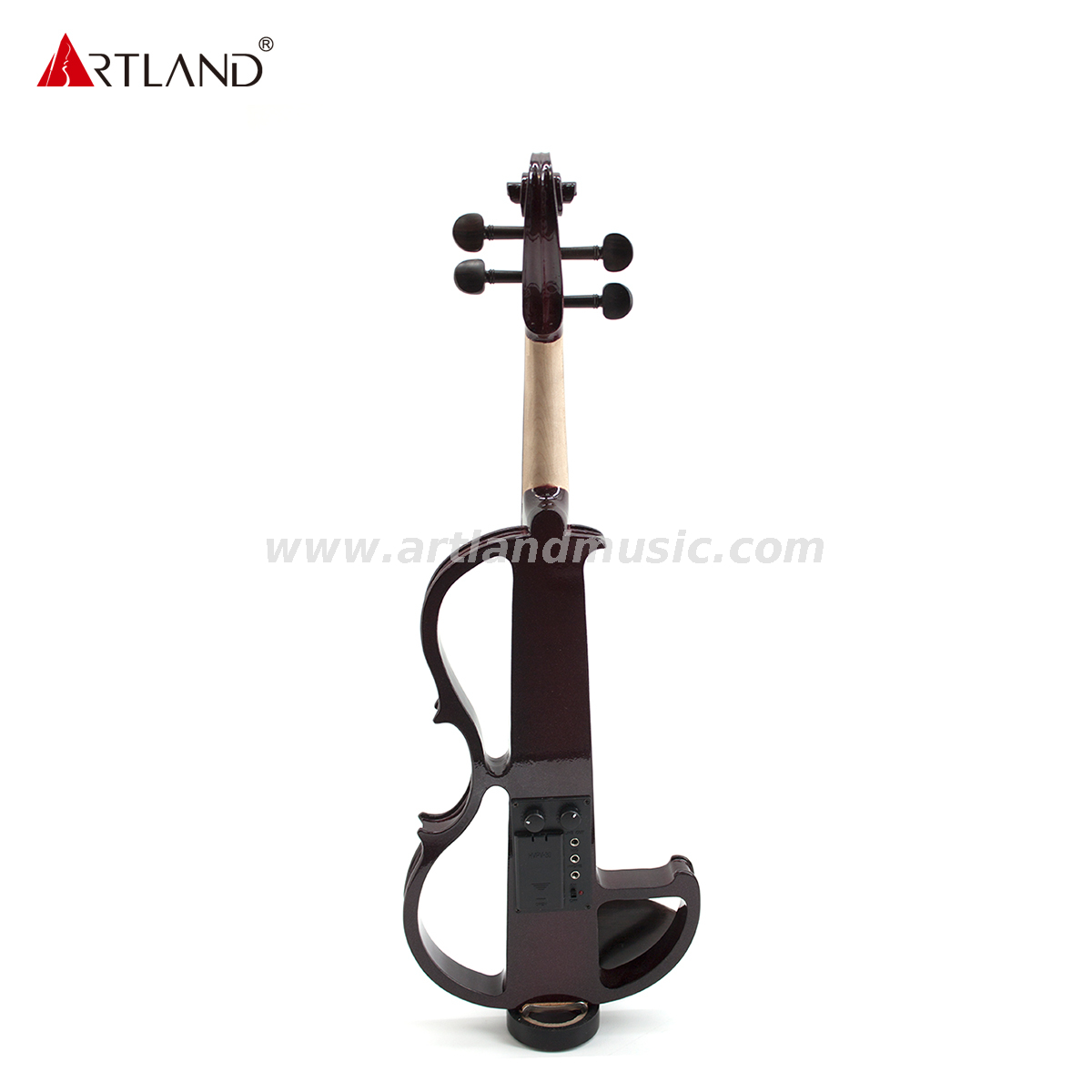 Multiple Colors Basswood Electric Violin with Matched Color Bow(EV003)