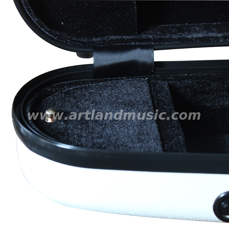 Shape Composite White Violin Case (SVC003p)