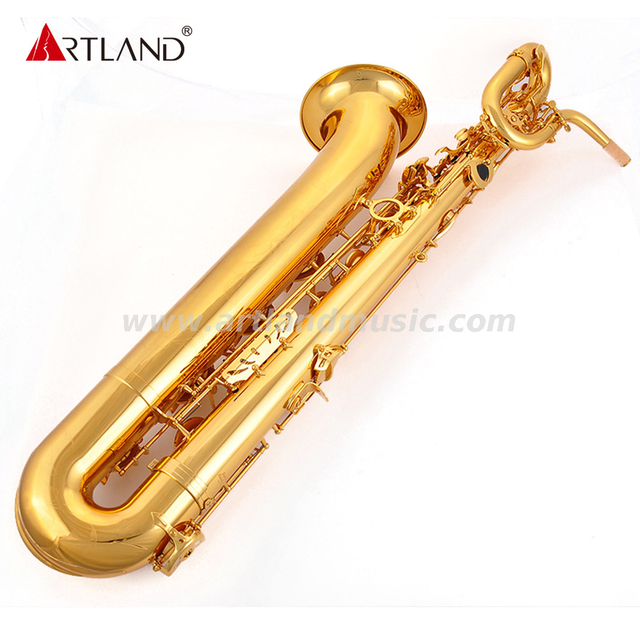 Eb Key Golden Lacquer Finish Professional Baritone Saxophone (ABS5506)