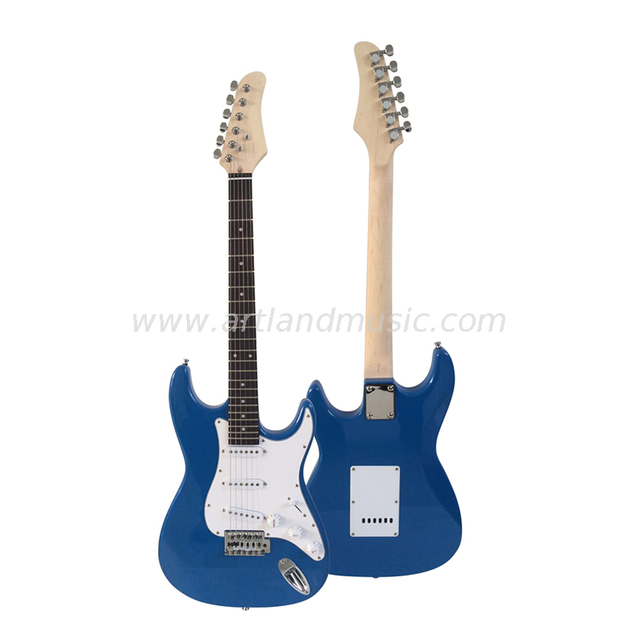 Custom St Style Electric Guitar Blue Color (EG001)