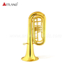 Three Flat Key Gold Lacquer Tuba (ATB300)