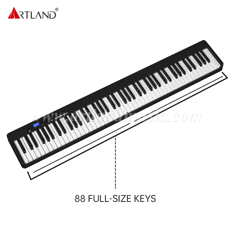 Foldable Digital Piano 88 Keys Keyboard, Bluetooth Portable Electric Piano(ABX20-88)