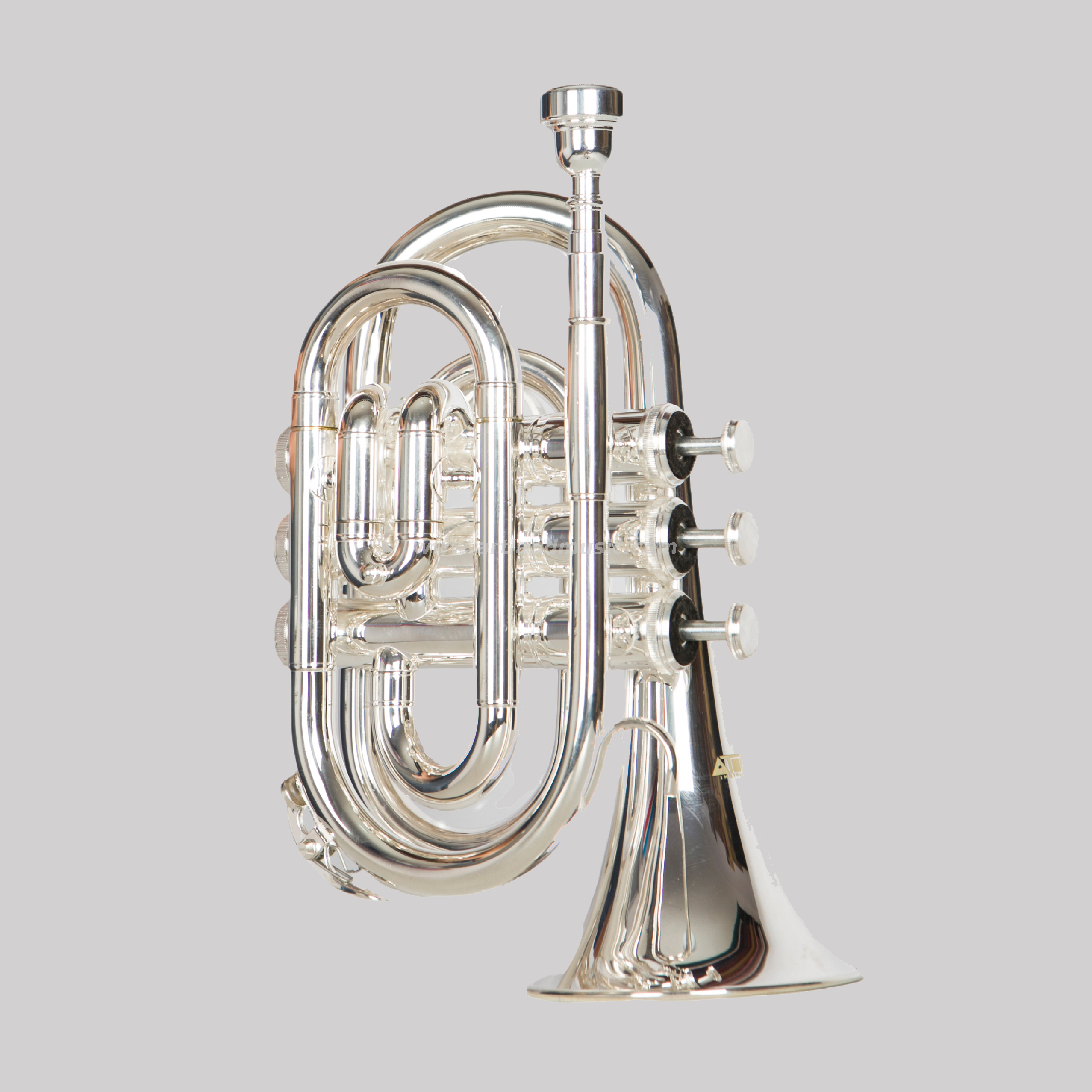 Silver Pocket Trumpet AHD4508S