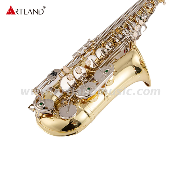 Alto Saxophone Glod Lacquer With Nickel Key(AAS3506G)