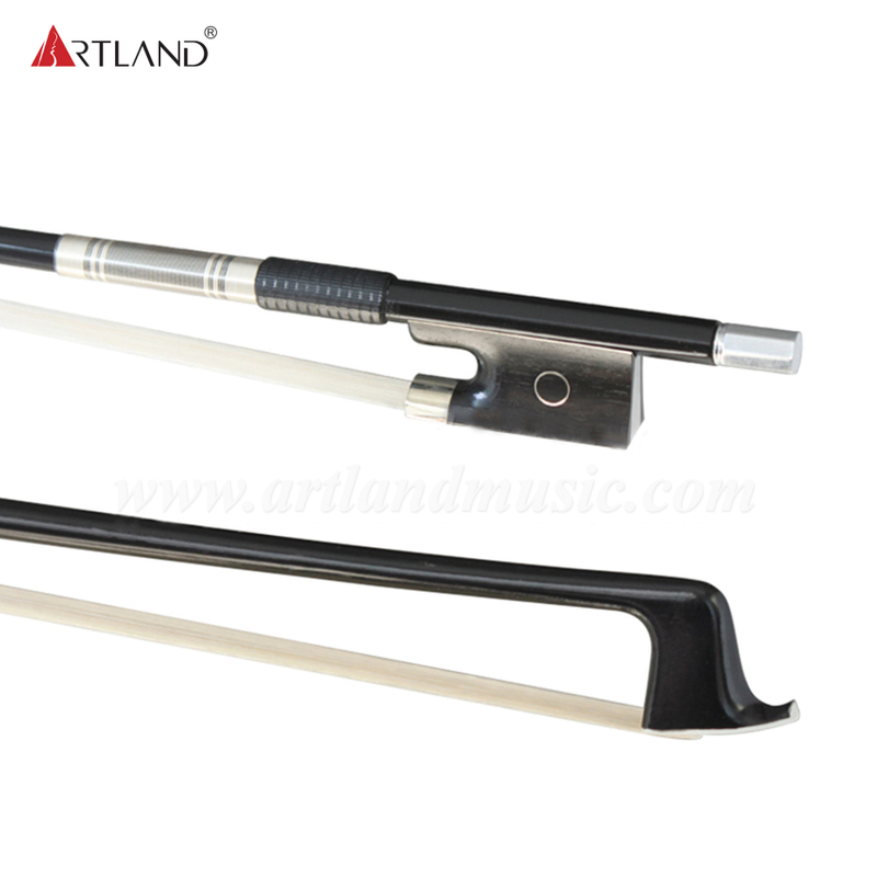 Black Carbon Fiber Violin Bow (NB900C)